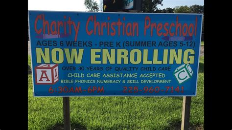 charity christian preschool.